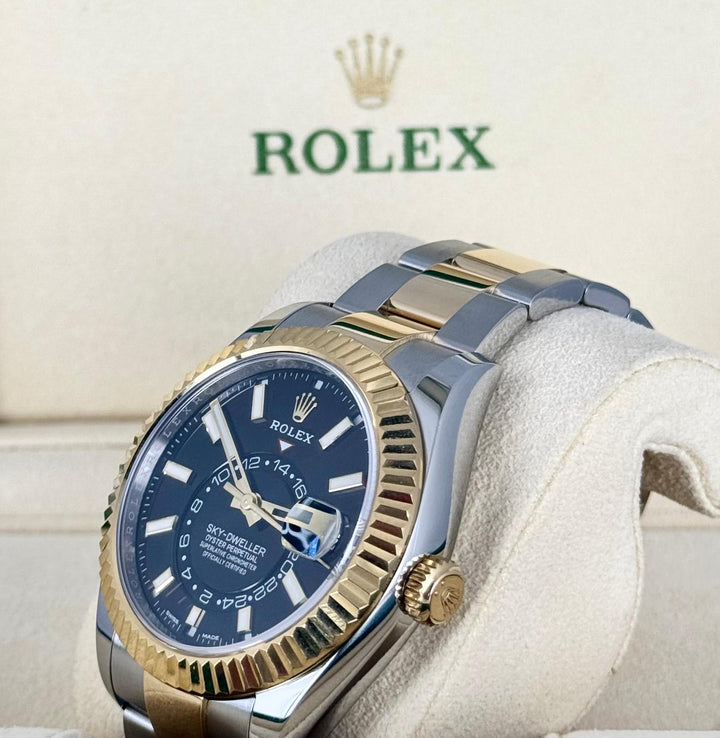 Rolex Sky-Dweller 42 mm Annual Calendar Box Papers Like New 2018 LC 150