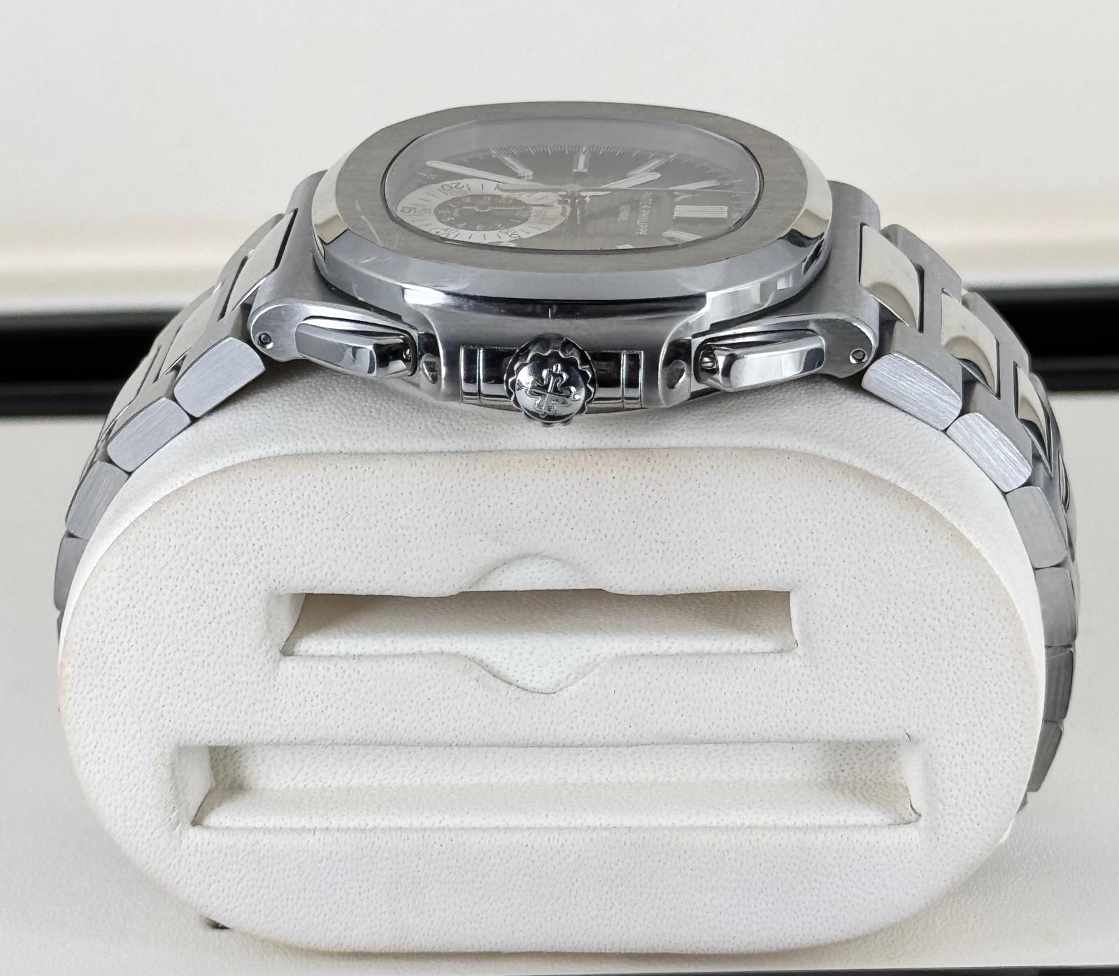 Patek Philippe Nautilus 5980/1A-014 | Schwarzes Zifferblatt Komplettset