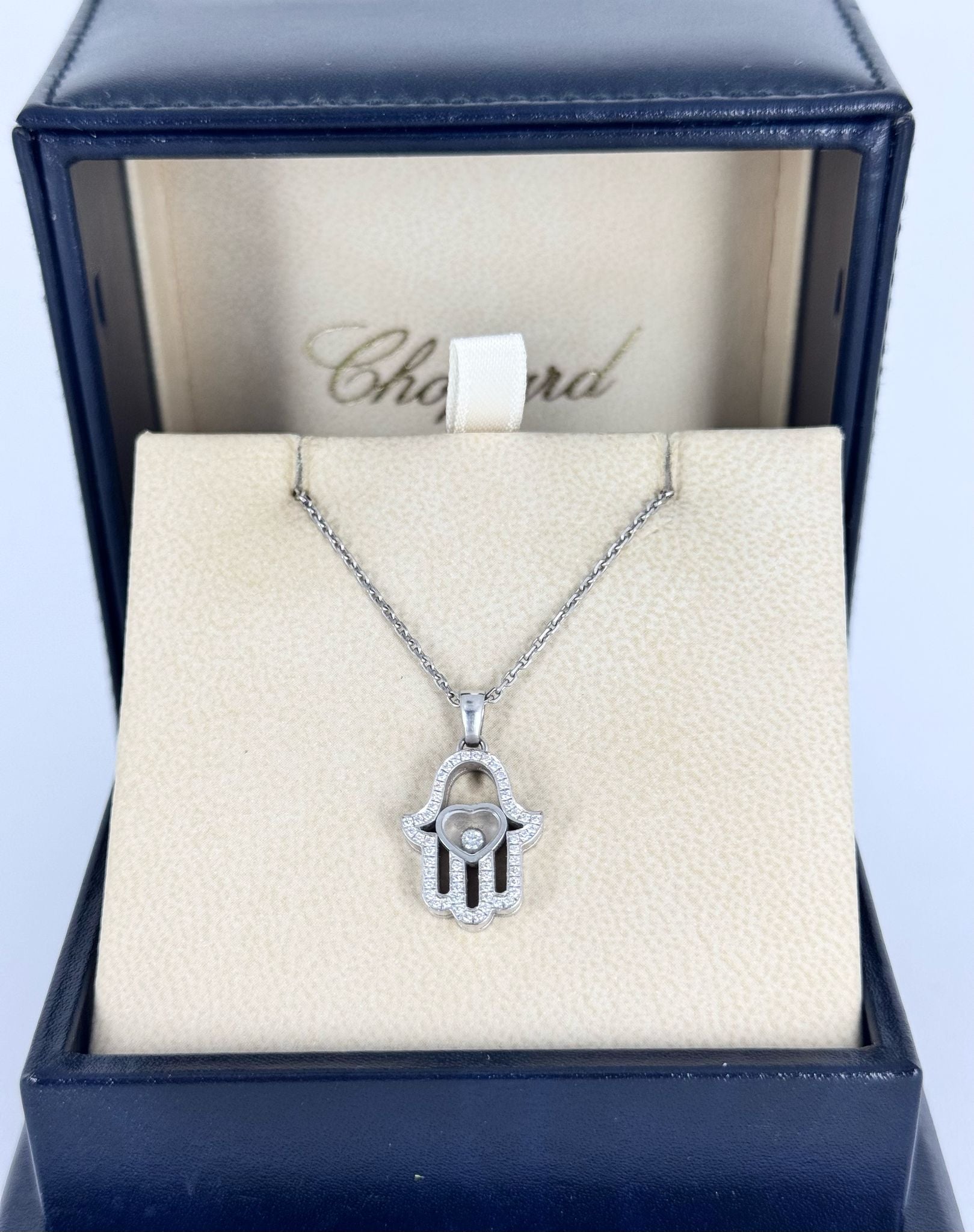 Chopard Hamsa Fatima Hand Glückshand komplettes Set wie neu