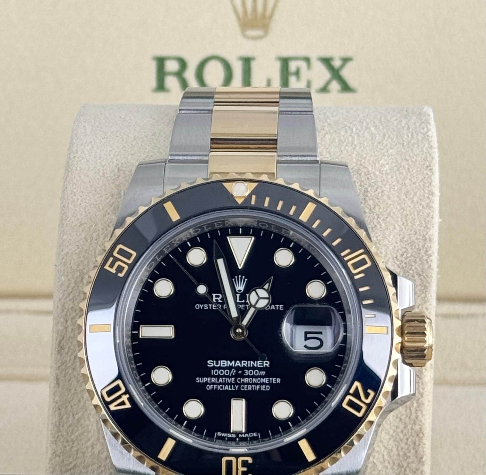 Submariner Date 2020 LC EU Stahl Gold Wie neu