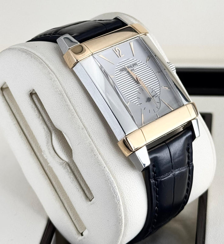 Patek Philippe Gondolo PLATINUM & ROSE GOLD Box and Papers Like New