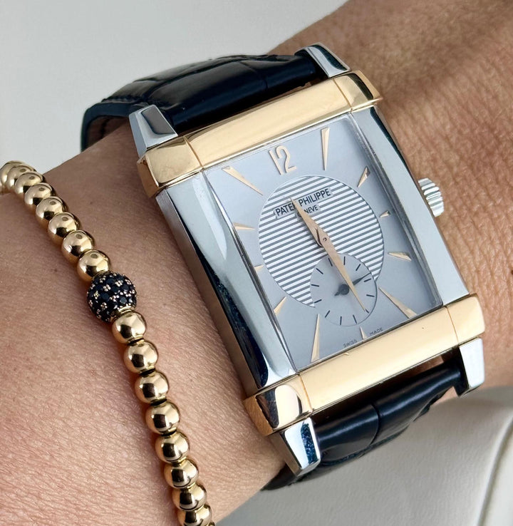Patek Philippe Gondolo PLATINUM & ROSE GOLD Box and Papers Like New