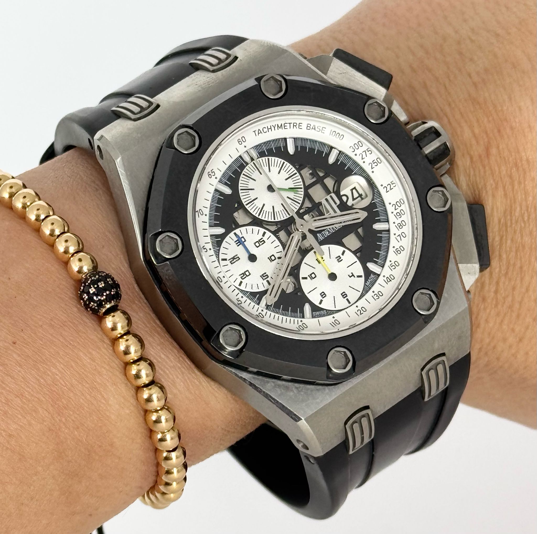 Royal Oak Offshore Chronograph Rubens Barrichello II Only Watch Sehr guter Zustand Bester Preis