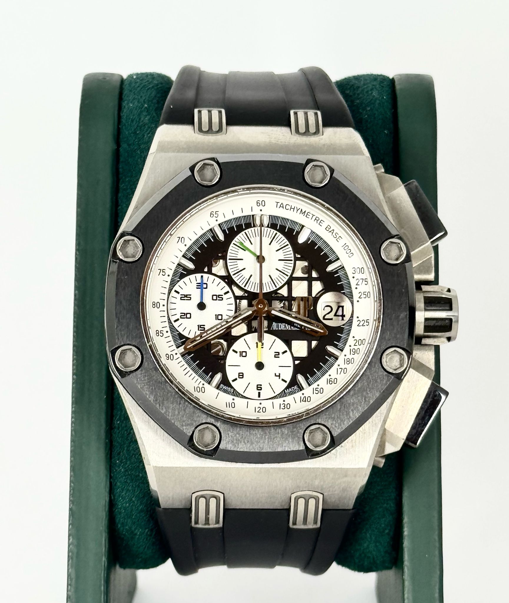 Royal Oak Offshore Chronograph Rubens Barrichello II Only Watch Sehr guter Zustand Bester Preis