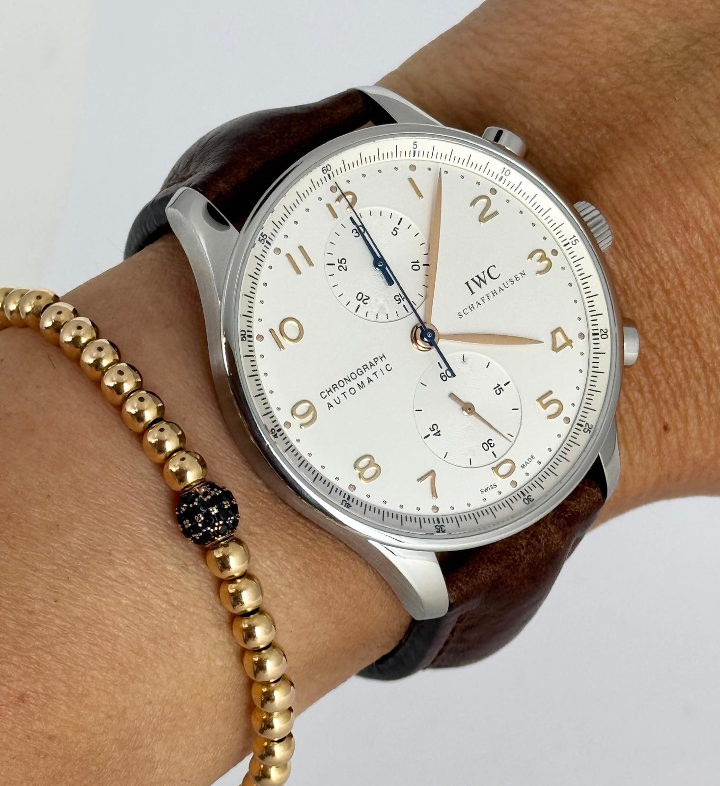 IWC Portuguese Chronograph mit Karte bester Preis