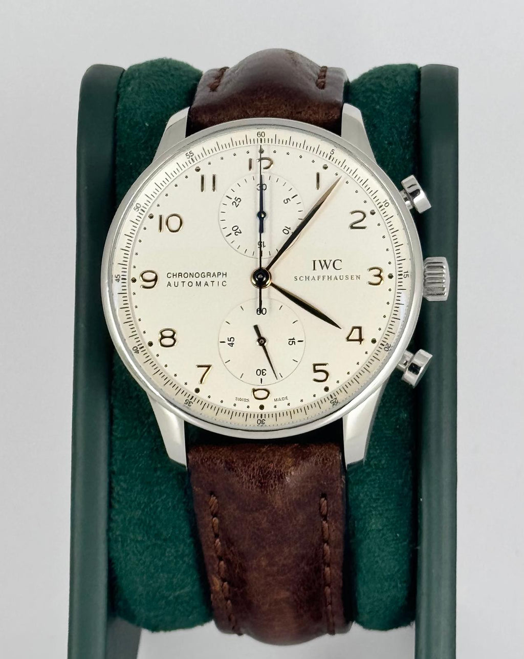 IWC Portuguese Chronograph mit Karte bester Preis