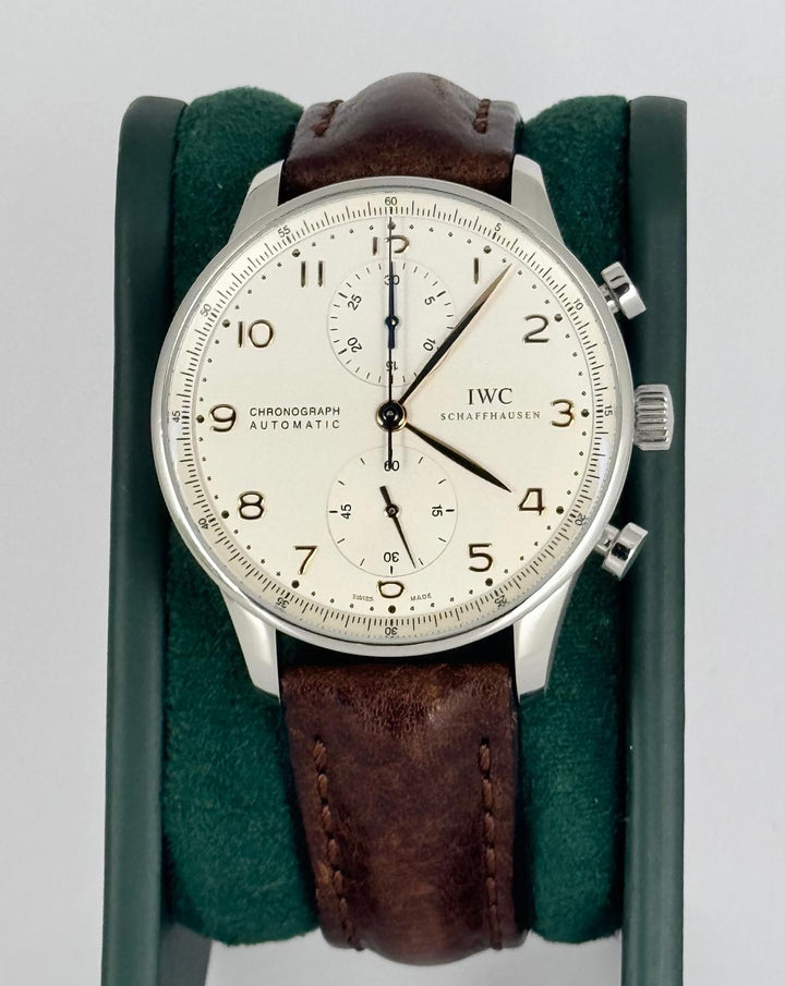 Portuguese Chronograph with Card Best Price