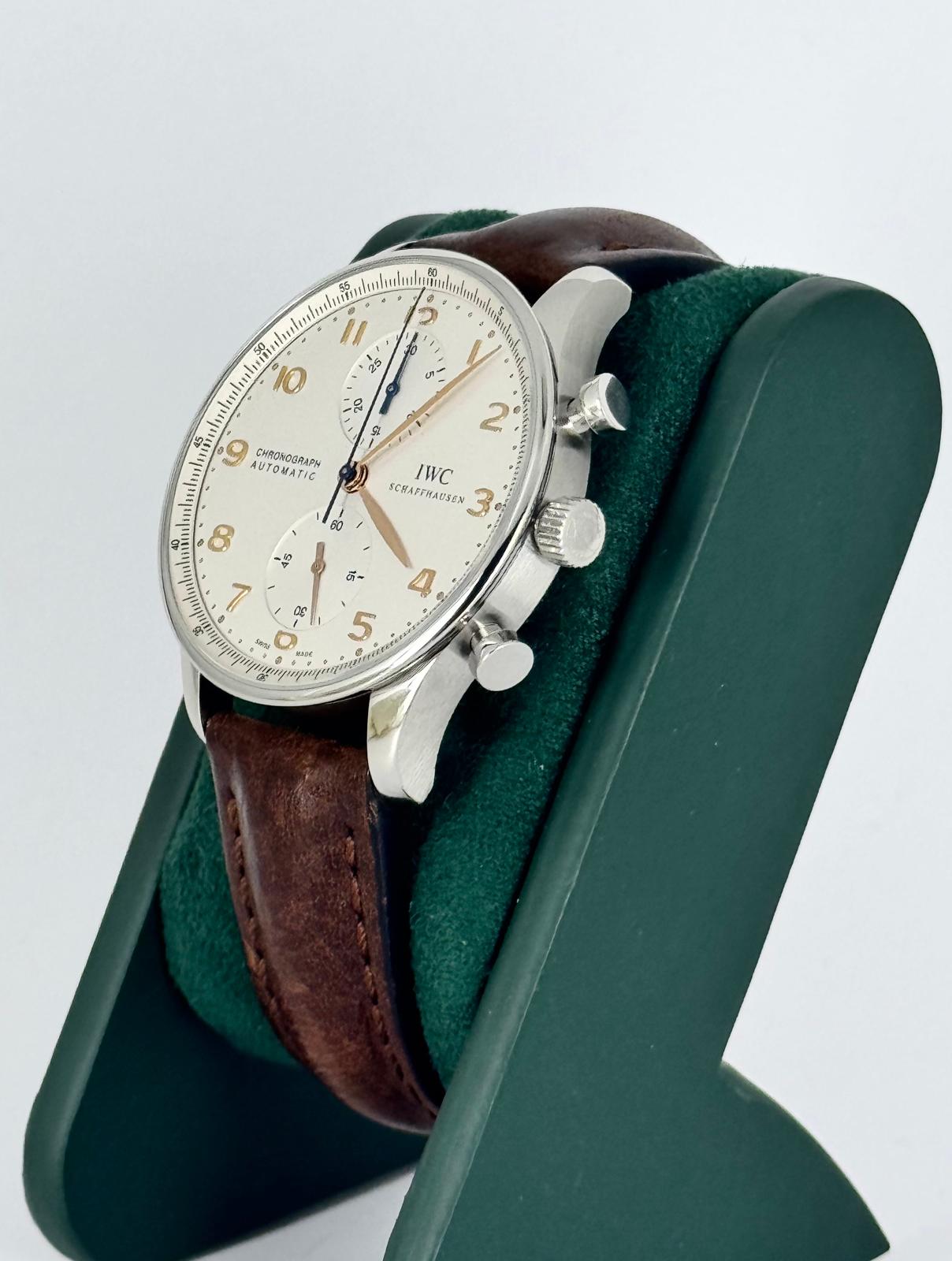 IWC Portuguese Chronograph mit Karte bester Preis