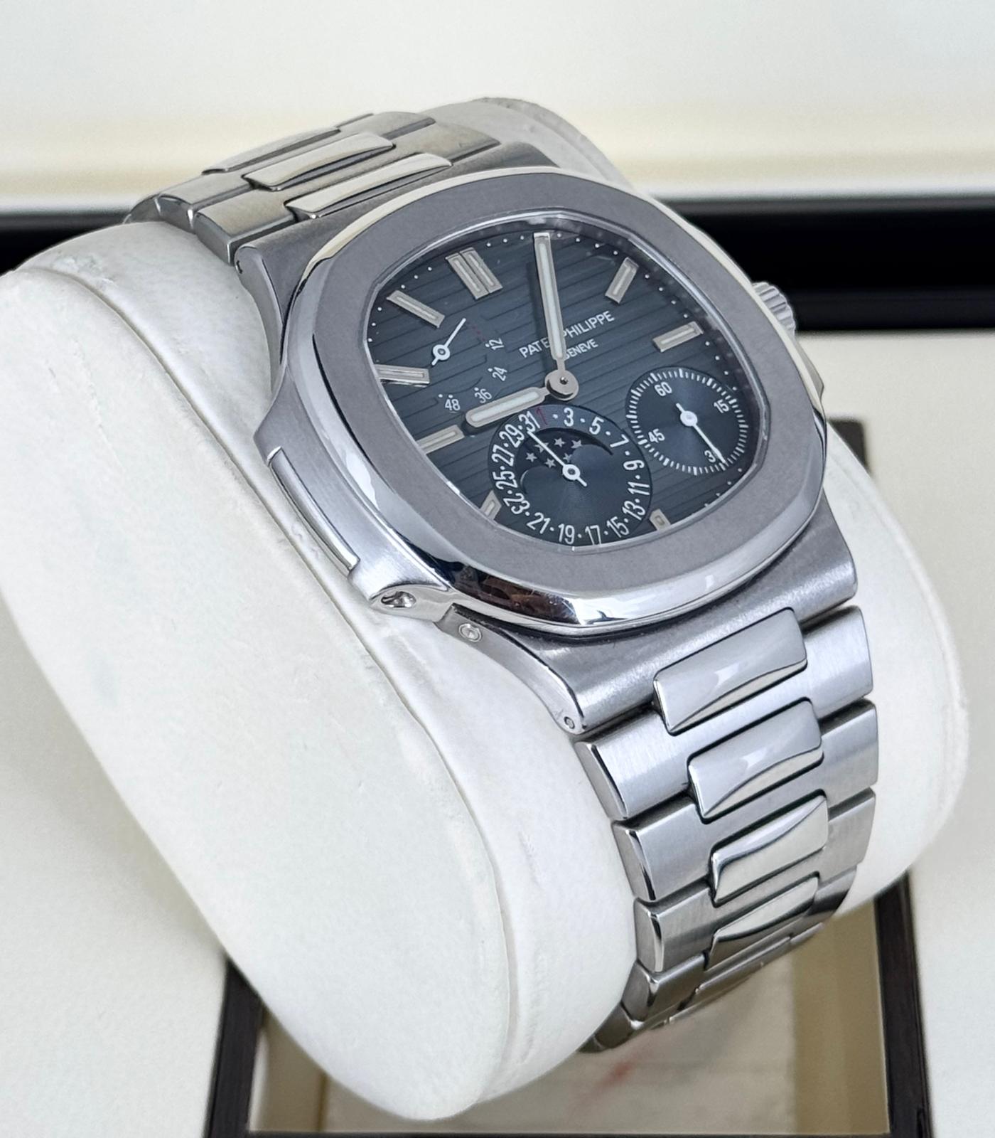 Nautilus 5712 Stahl Wie neu Komplettset