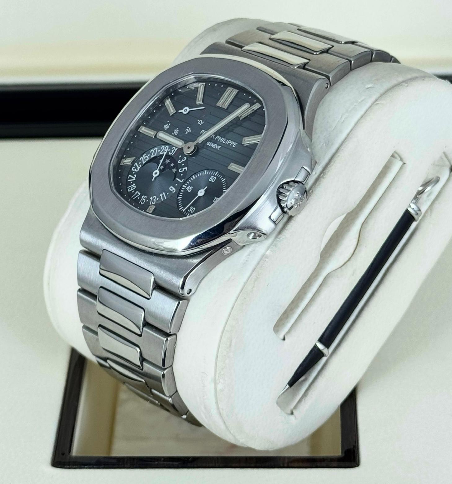 Nautilus 5712 Stahl Wie neu Komplettset