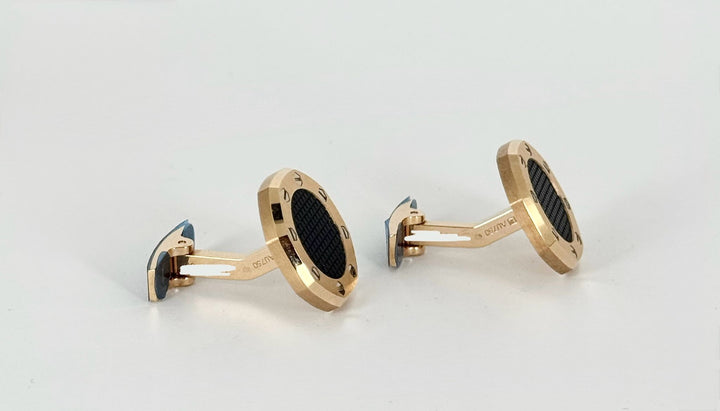 Audemars Piguet Royal Oak Cufflinks Rose Gold 18k NEW