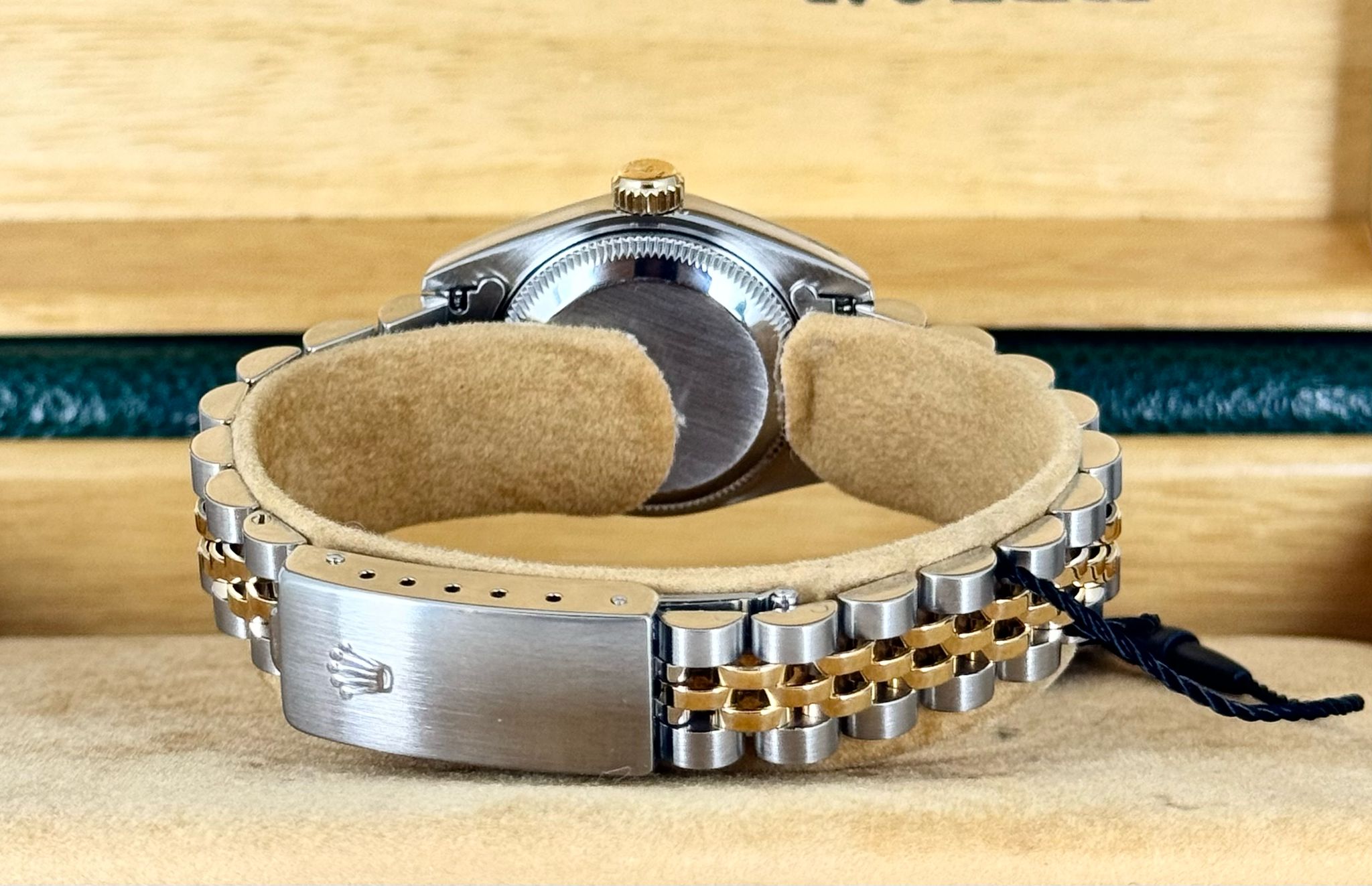 Lady-Datejust 26 mm Stahl und Gold Sehr guter Zustand Box und Papiere