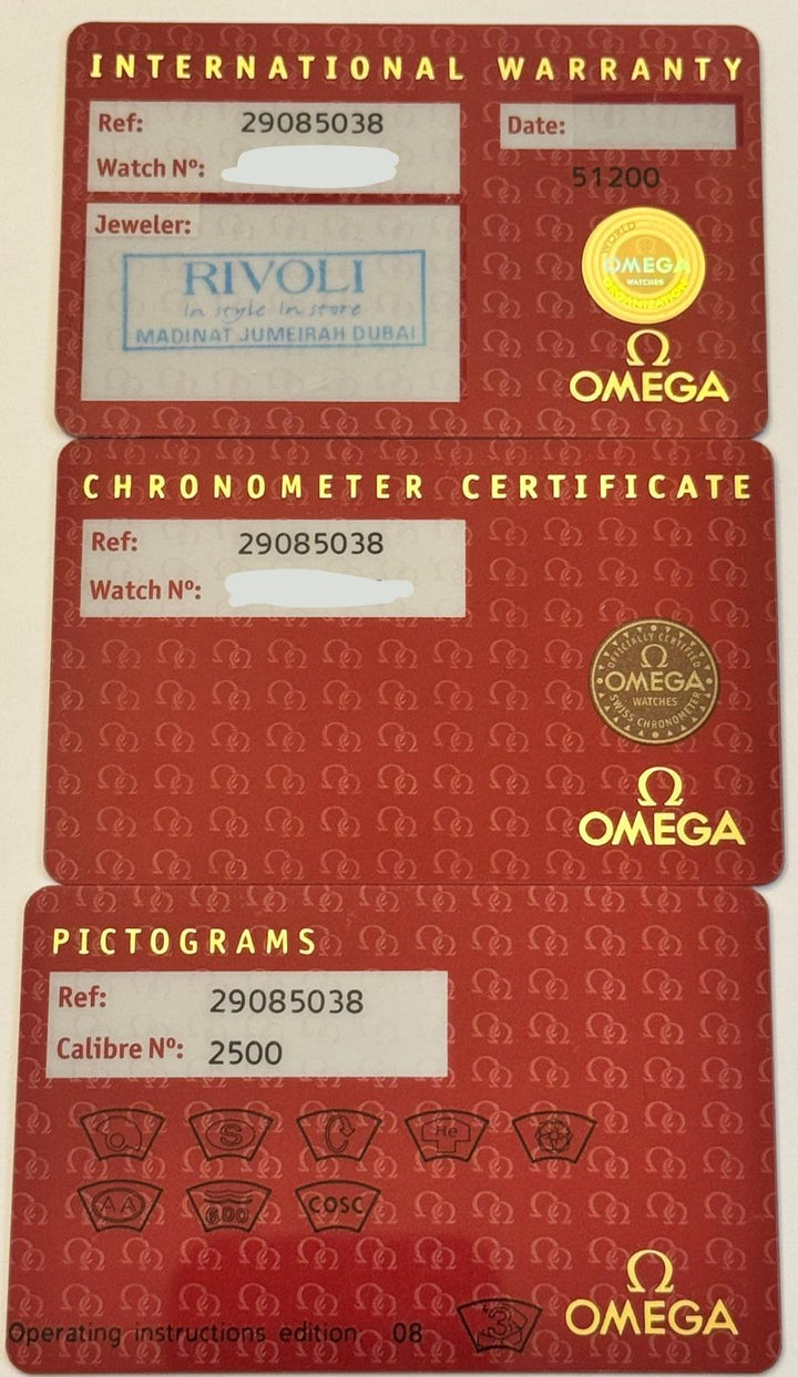 Seamaster Planet Ocean Box And Papers