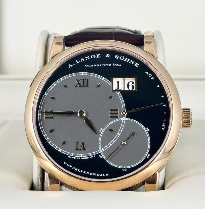 A. Lange & Söhne Grand Lange 1 With Lange & Sohne Certifacte Of Authenticty And Original Box