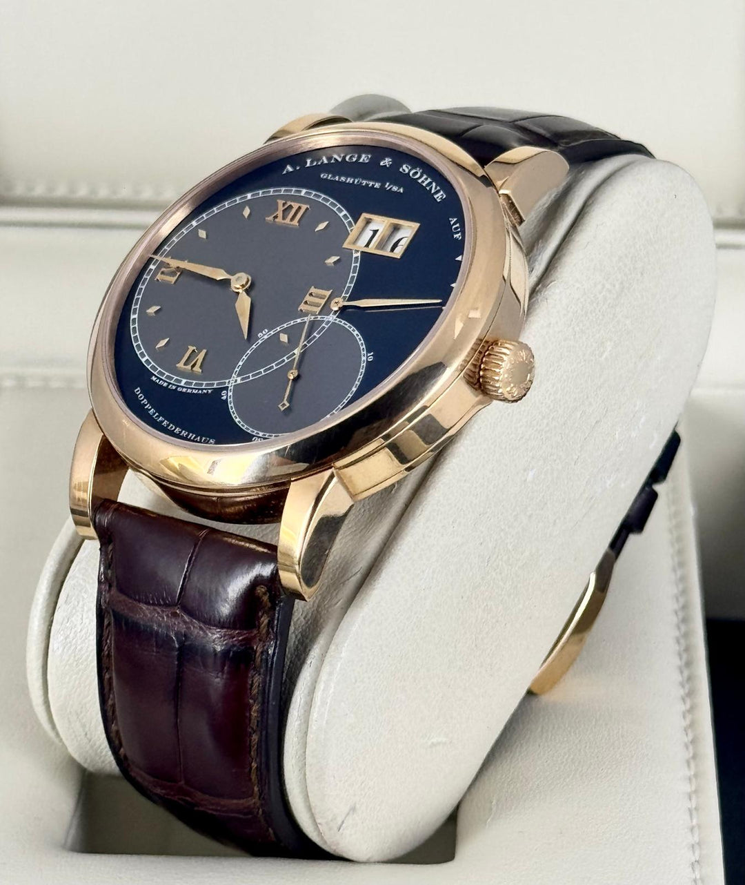 A. Lange & Söhne Grand Lange 1 With Lange & Sohne Certifacte Of Authenticty And Original Box