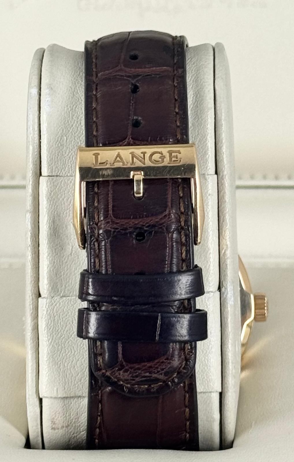 A. Lange & Söhne Grand Lange 1 With Lange & Sohne Certifacte Of Authenticty And Original Box