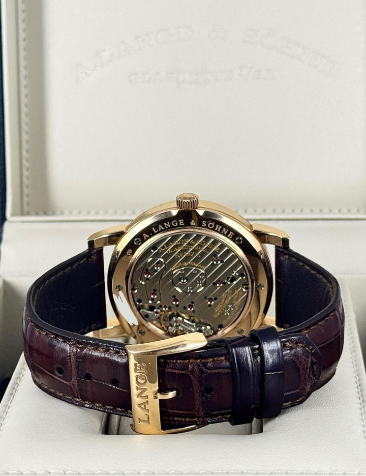 A. Lange & Söhne Grand Lange 1 With Lange & Sohne Certifacte Of Authenticty And Original Box
