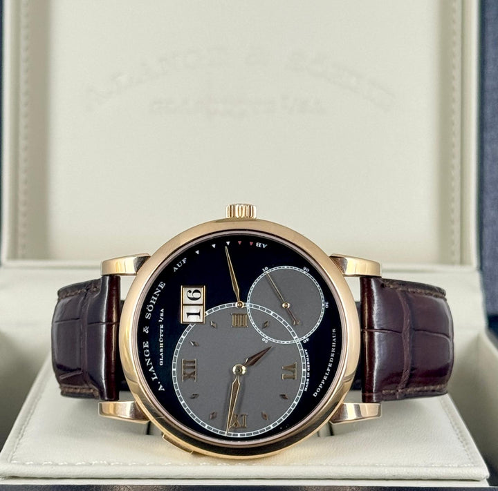 A. Lange & Söhne Grand Lange 1 With Lange & Sohne Certifacte Of Authenticty And Original Box