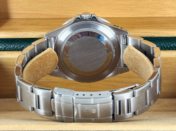 GMT-Master II Pepsi Extra Full Set After Service By Rolex Beautiful Patina