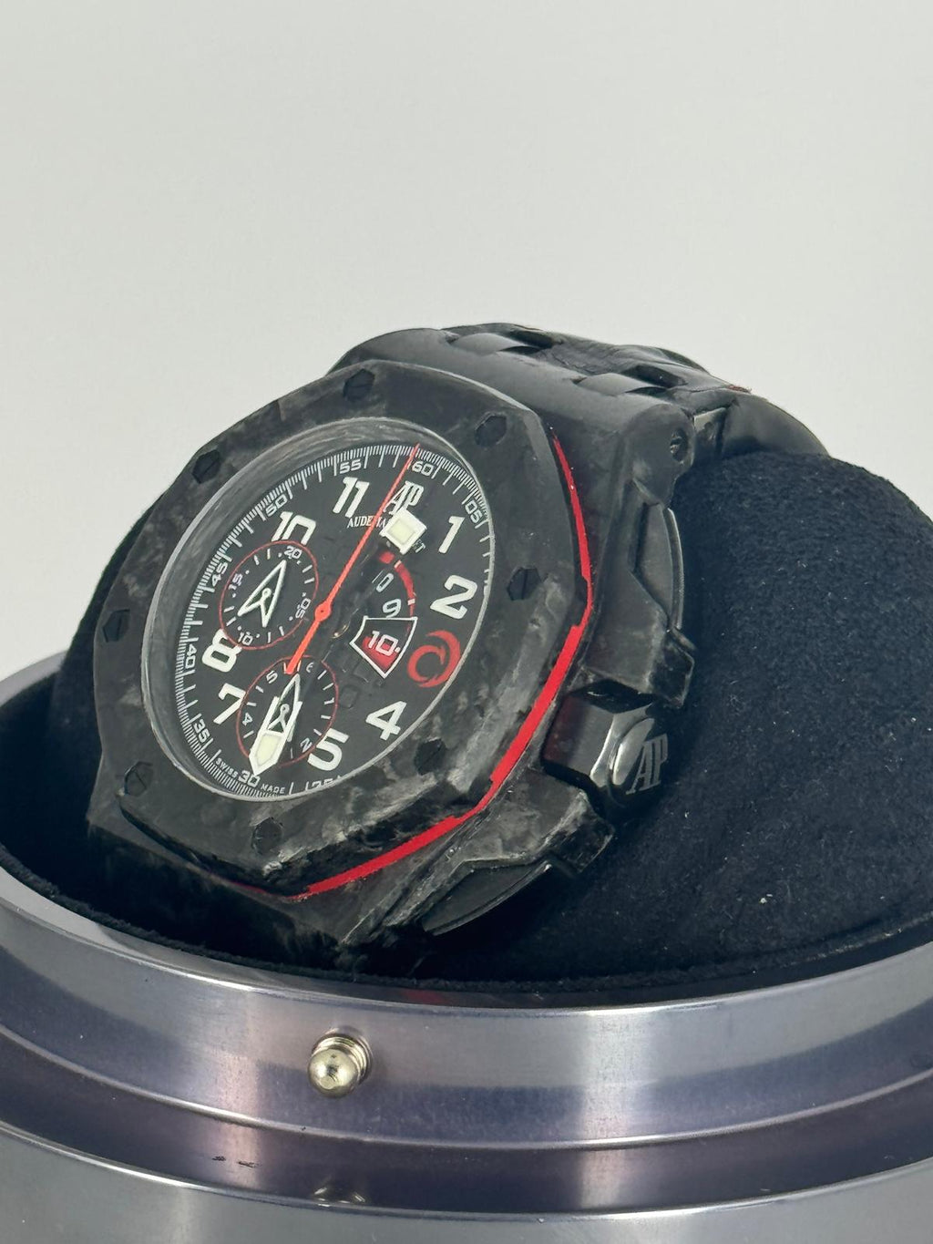 Royal Oak Offshore Chronograph Team Alinghi mit Box und Archivpapieren