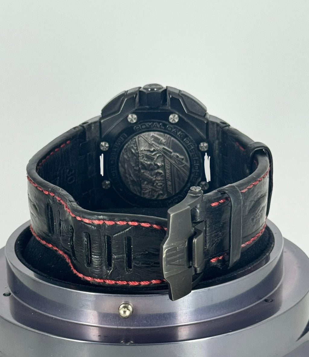 Royal Oak Offshore Chronograph Team Alinghi mit Box und Archivpapieren