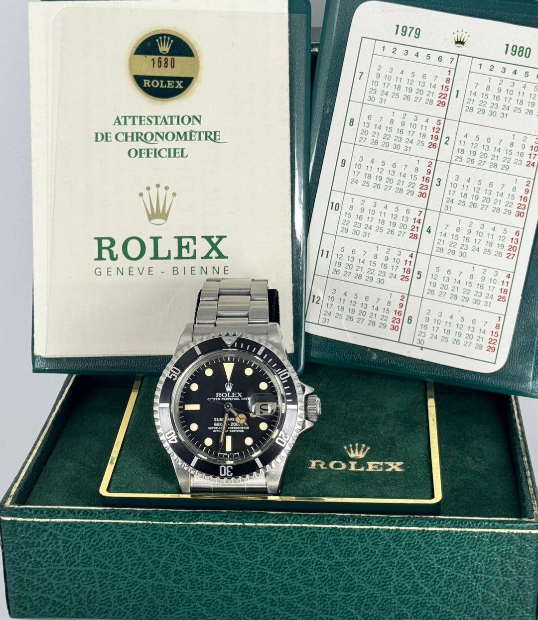 Submariner Date Full Set Beautifull Condition 1980