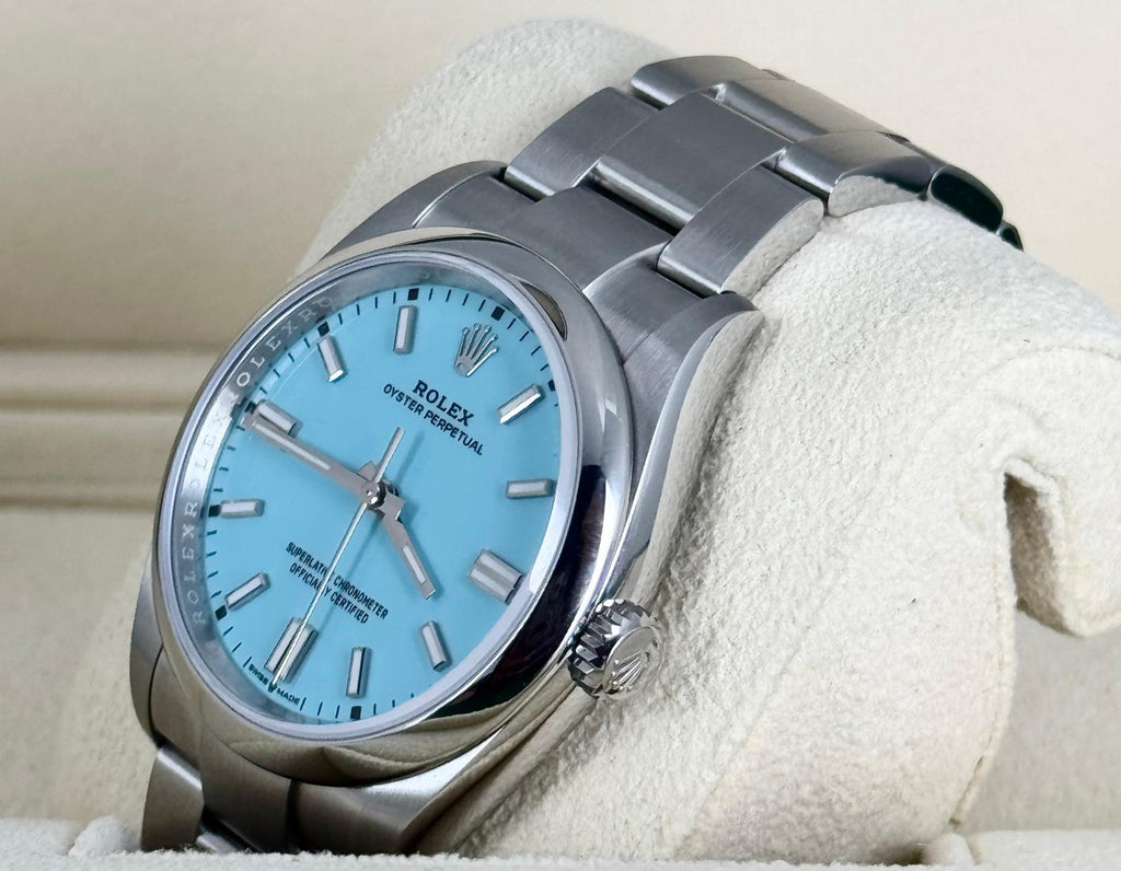 Oyster Perpetual 36 Tiffany NEU Komplettset