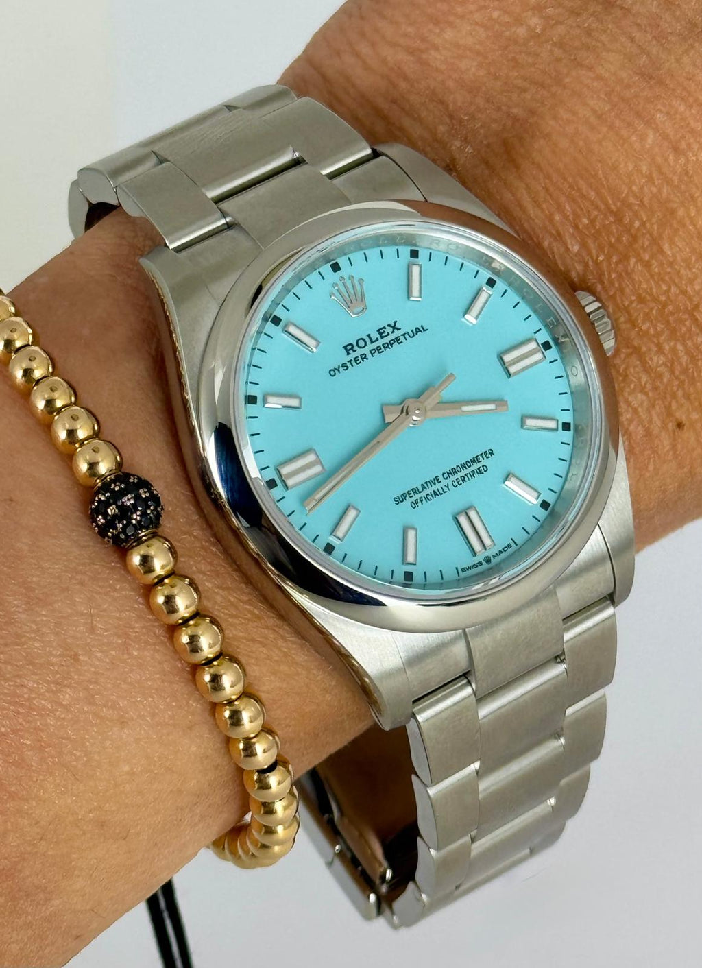 Oyster Perpetual 36 Tiffany NEU Komplettset