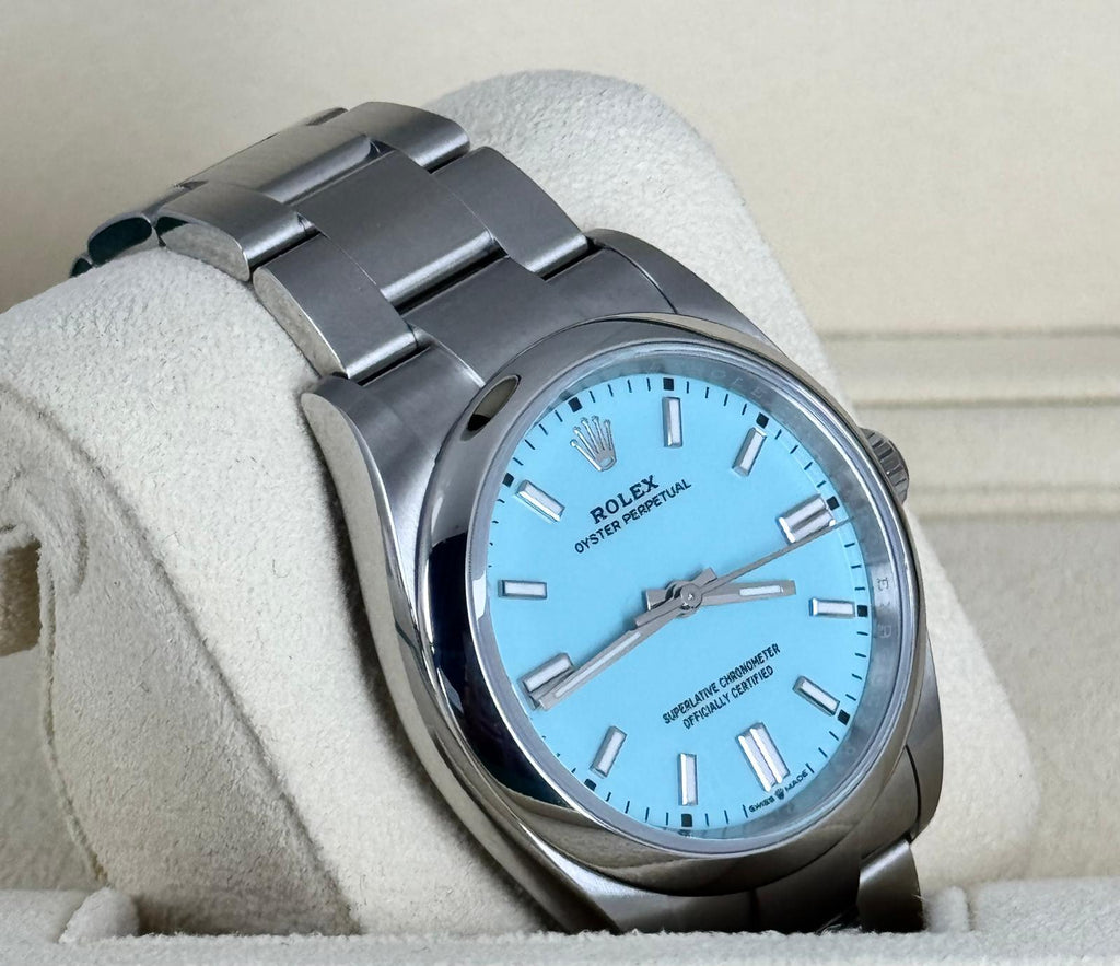 Oyster Perpetual 36 Tiffany NEU Komplettset