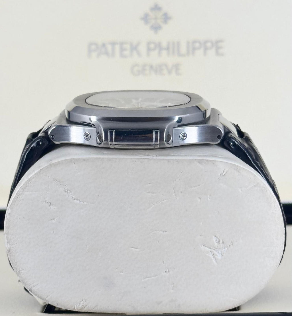 Patek Philippe Nautilus Dreifachkalender Mondphase 2014 Komplettset