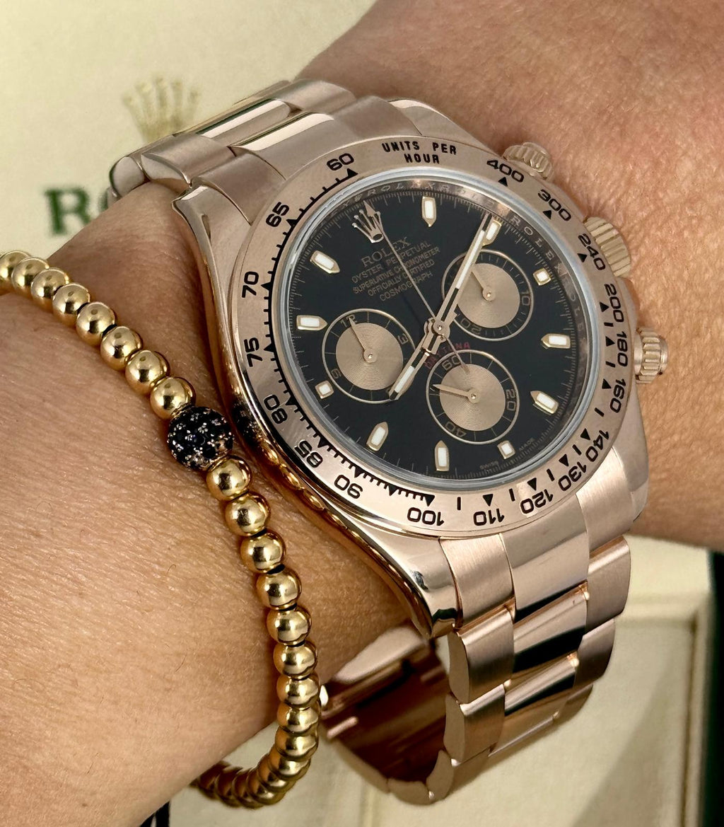 Rolex Daytona Everose Gold 2010 Wie neu Komplettset