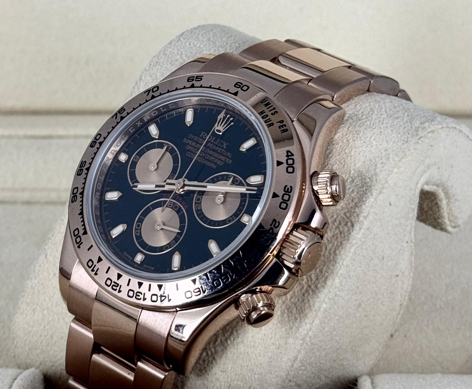 Rolex Daytona Everose Gold 2010 Wie neu Komplettset