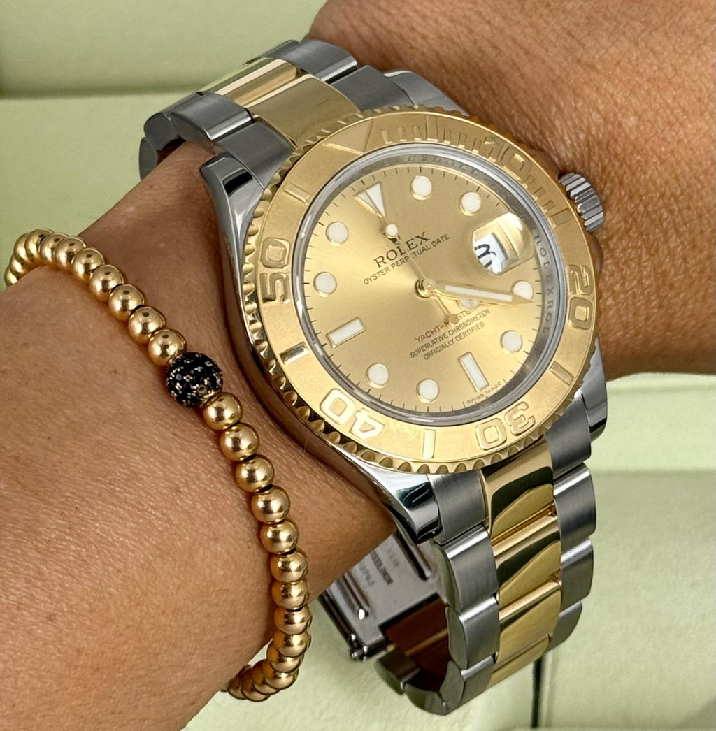 Rolex Yacht-Master 40 18K Gold Komplettset Wie neu