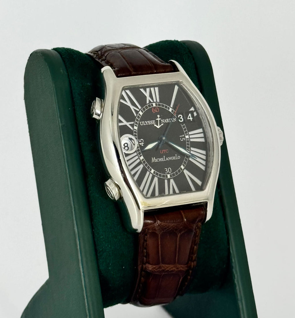 Ulysse Nardin Michelangelo UTC Dual Time Michelangelo sehr guter Zustand nach Service