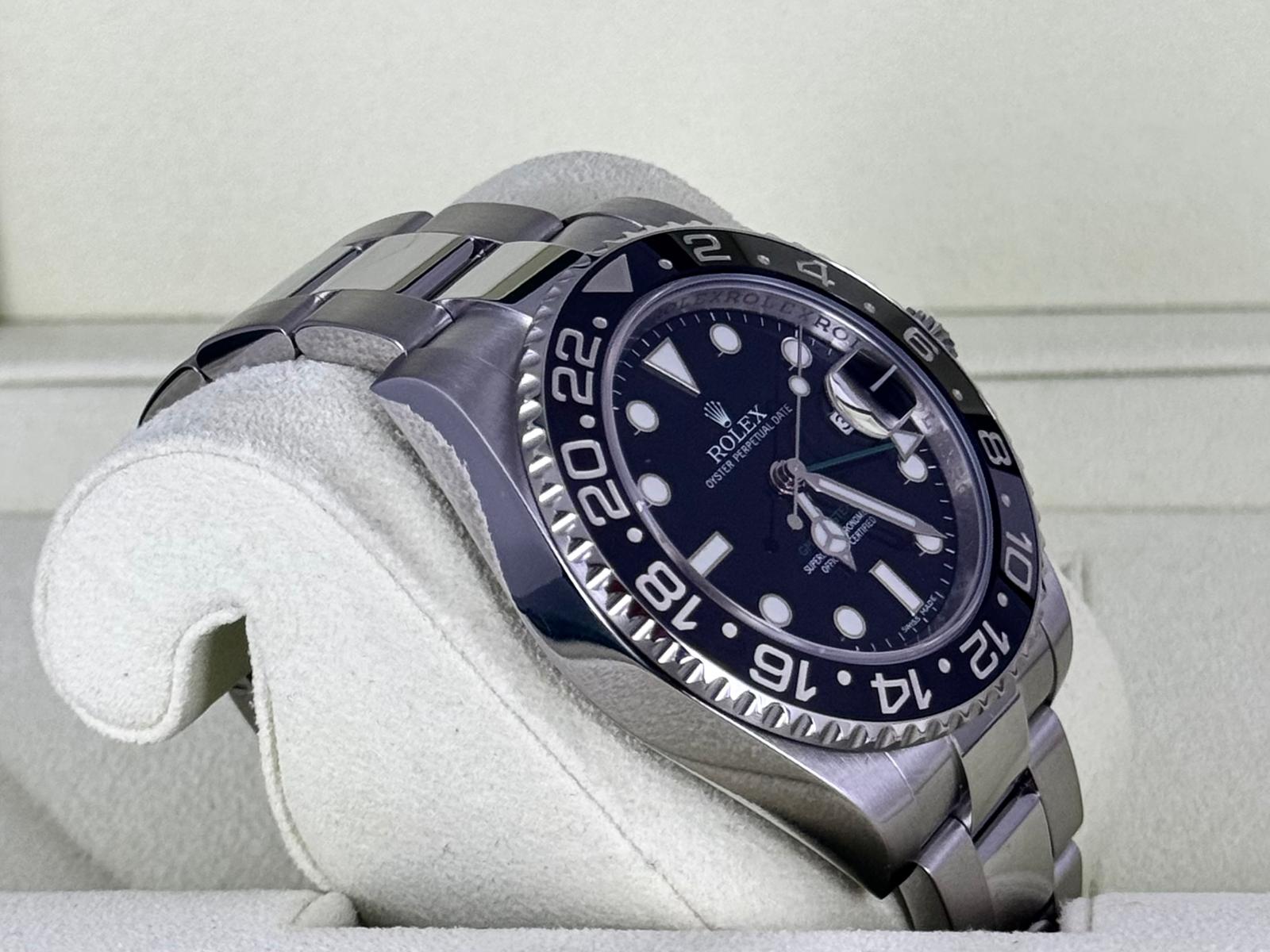 Rolex GMT-Master II 2013, mit Box und Papieren