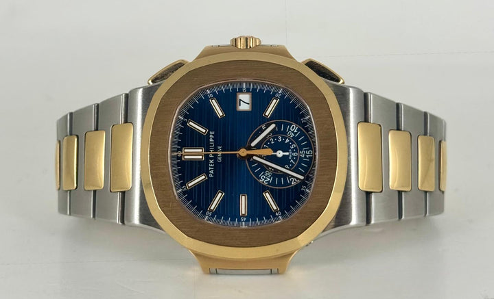 Patek Philippe Nautilus CHRONOGRAPH ROSE GOLD STEEL 18K FULL SET 2016 UNPOLISHED