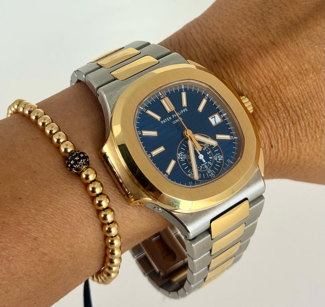 Patek Philippe Nautilus CHRONOGRAPH ROSE GOLD STEEL 18K FULL SET 2016 UNPOLISHED