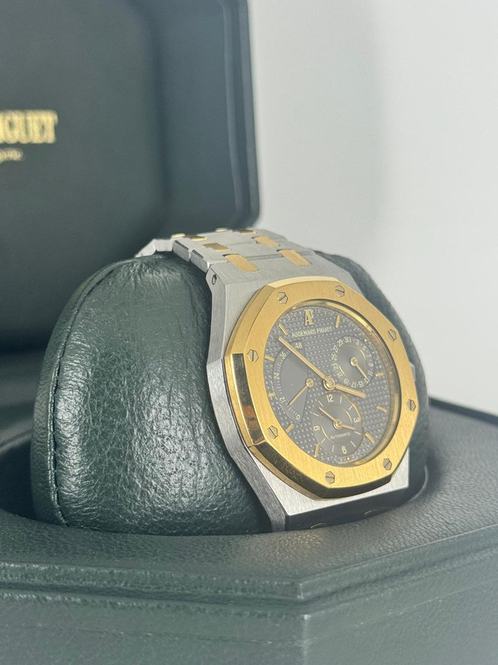 Audemars Piguet Royal Oak Dual Time 25730 Steel and Gold Like New Archive Papers and originalBox