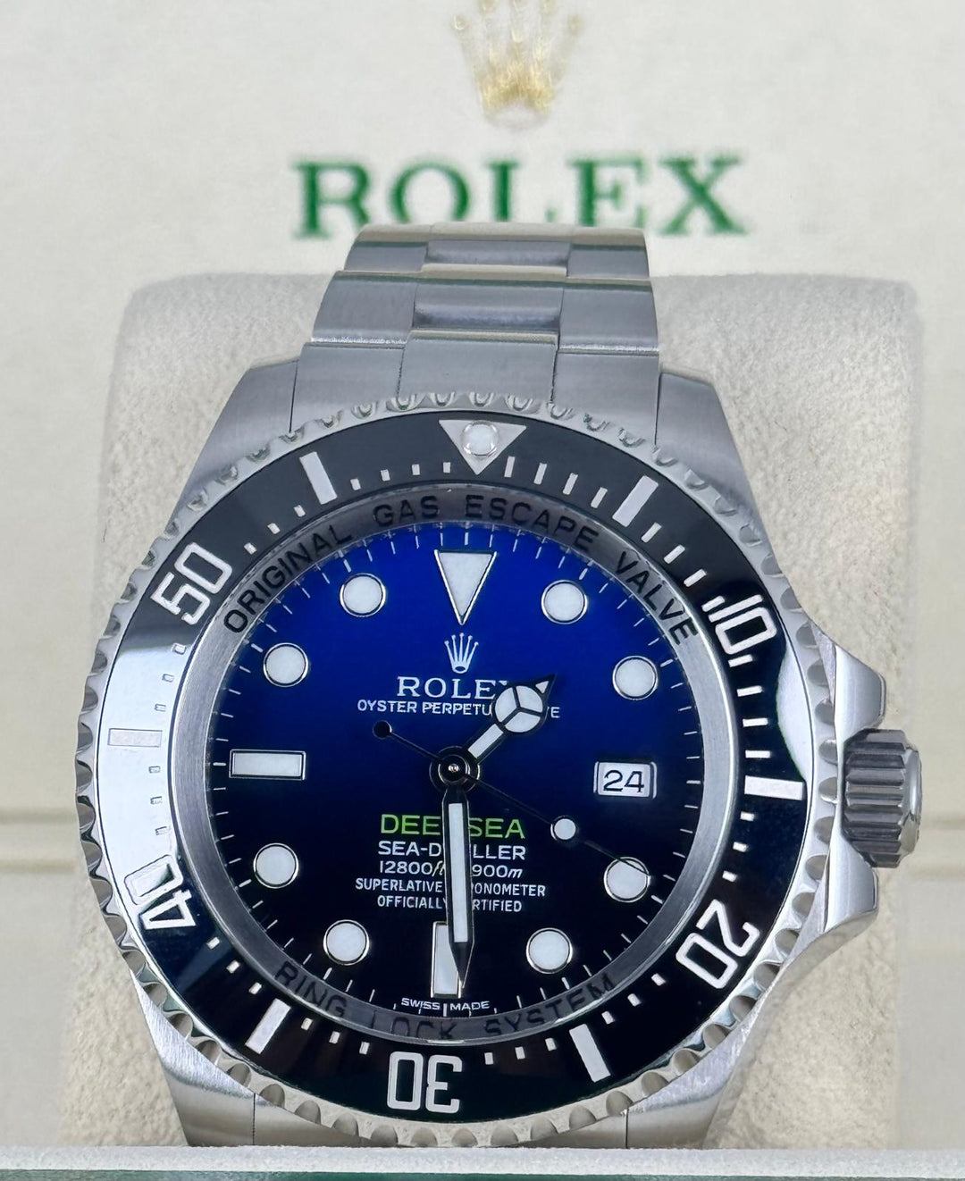 Rolex Sea-Dweller Deepsea James Cameroon Full Set 2015 Like New After Service