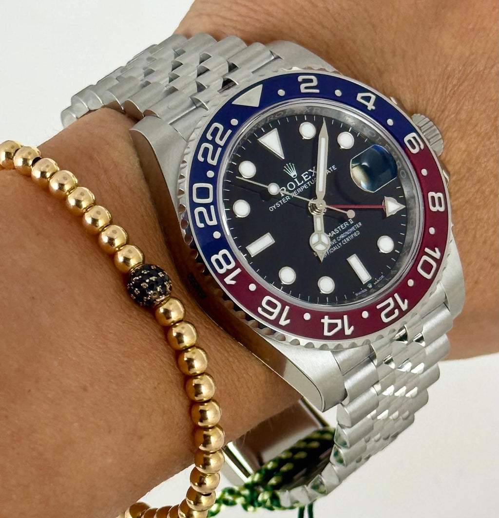 Rolex GMT-Master II Pepsi 2025 Vollständig mit Schutzfolien NEU 2025