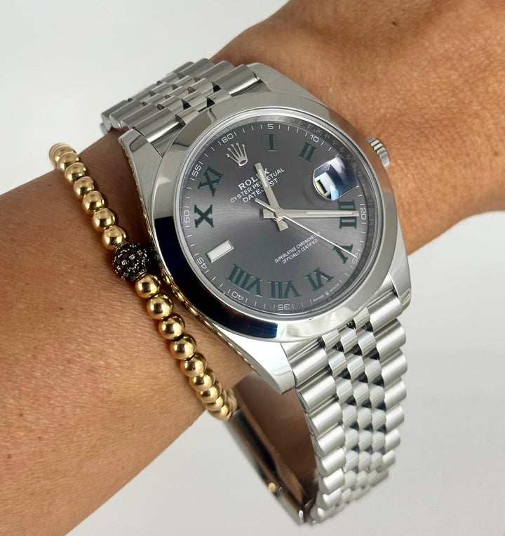 Rolex Datejust 41 Wimbelon Jubille Like New Only Watch