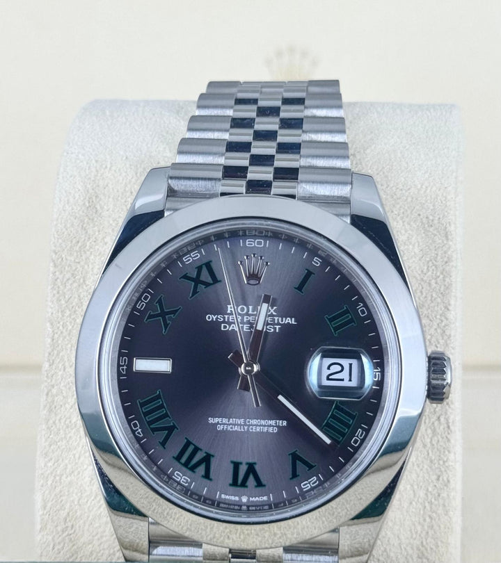 Rolex Datejust 41 Wimbelon Jubille Like New Only Watch