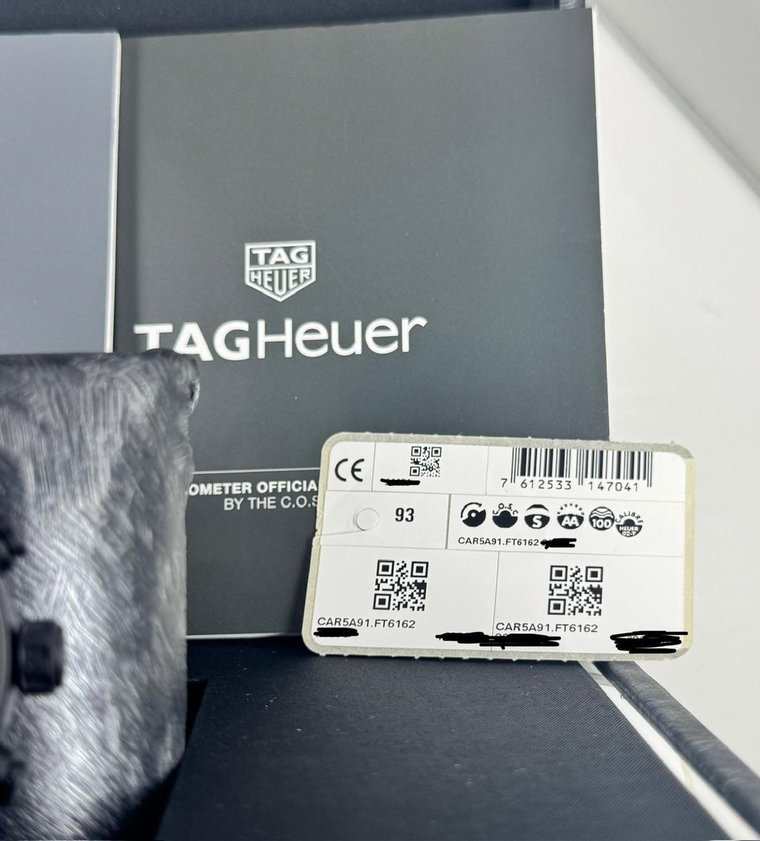 TAG Heuer Carrera Senna Edition with box and papers Full Set Like New
