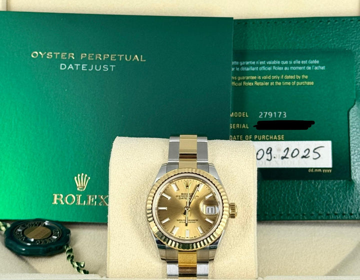 Rolex Lady-Datejust 28 MM Full Set 2025 NEW