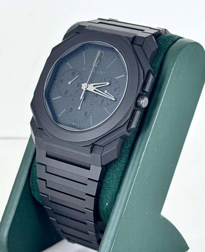 Bulgari Octo Finissimo Chronograph Gmt Automatic Full Set NEW