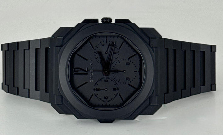 Bulgari Octo Finissimo Chronograph Gmt Automatic Full Set NEW