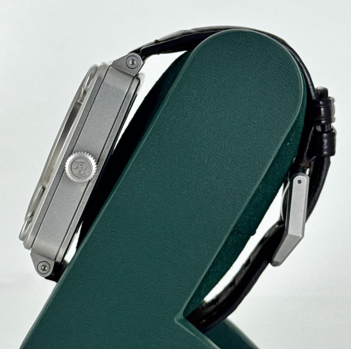 Bell & Ross BR 01 Laughing Skull Full Set UNpolished Mint