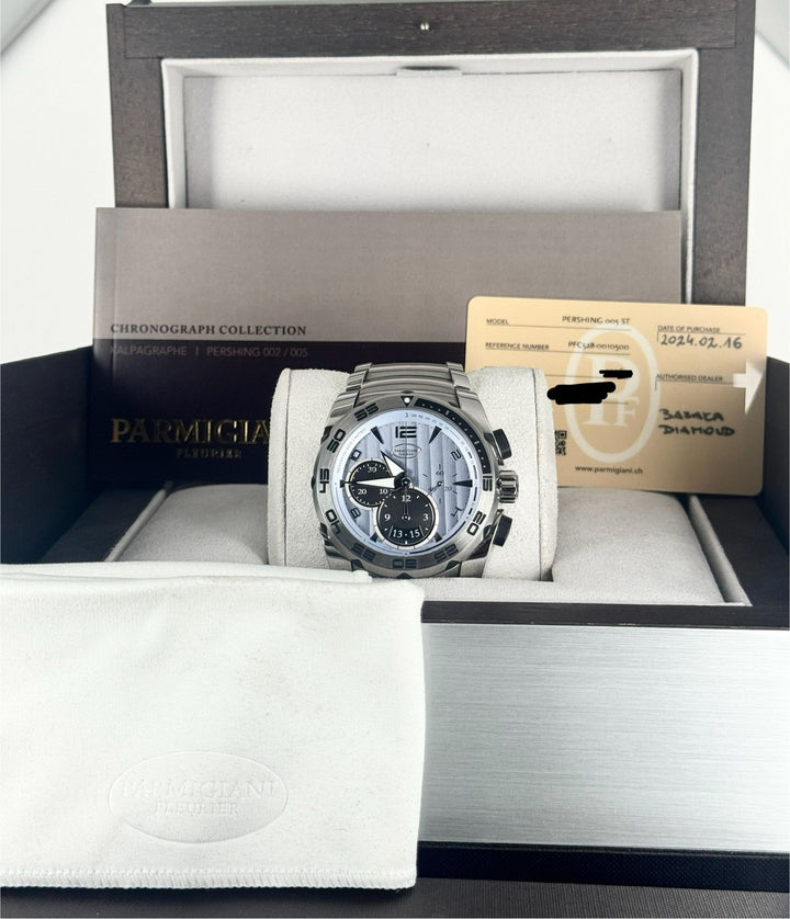 Parmigiani Fleurier Pershing 005 Chronograph with box and papers 2024 like new