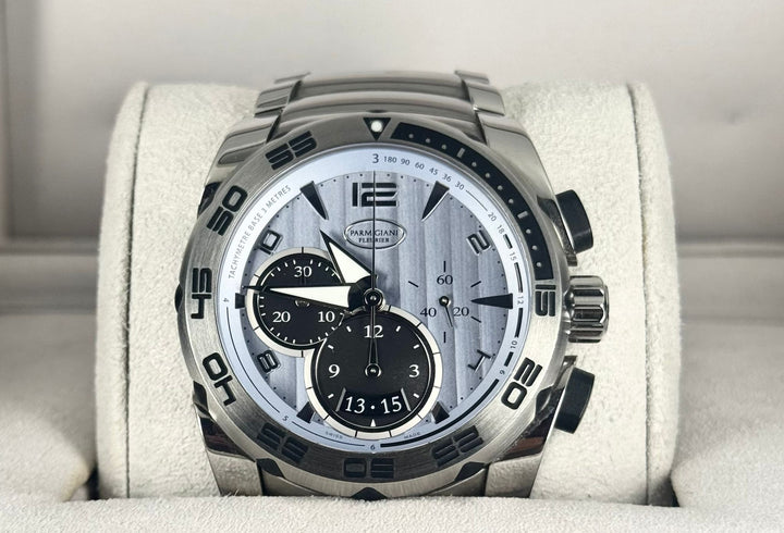 Parmigiani Fleurier Pershing 005 Chronograph with box and papers 2024 like new