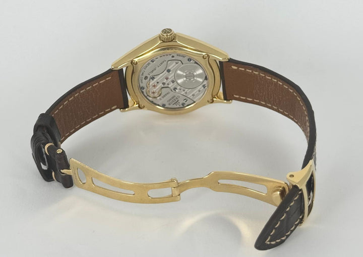 Grand Seiko Credor Spring Drive Movement Very rare with papers 18k Massive Gold with instrucions Book Hybrid 38.5 mm